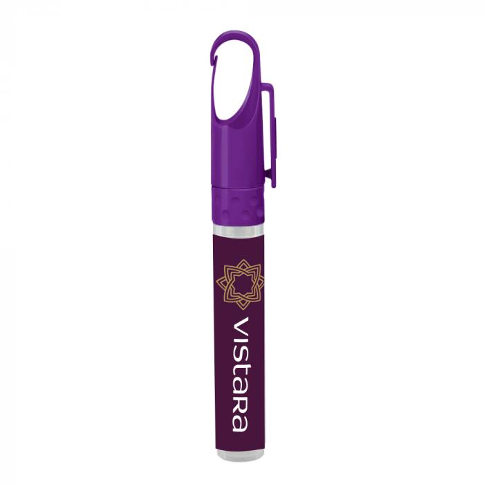 10 mL. Alcohol-Free Sanitizer CleanZ Pen - Purple