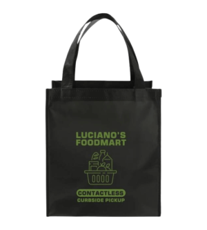 Double Laminated Wipeable Grocery Tote
