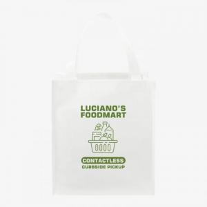 Double Laminated Wipeable Grocery Tote