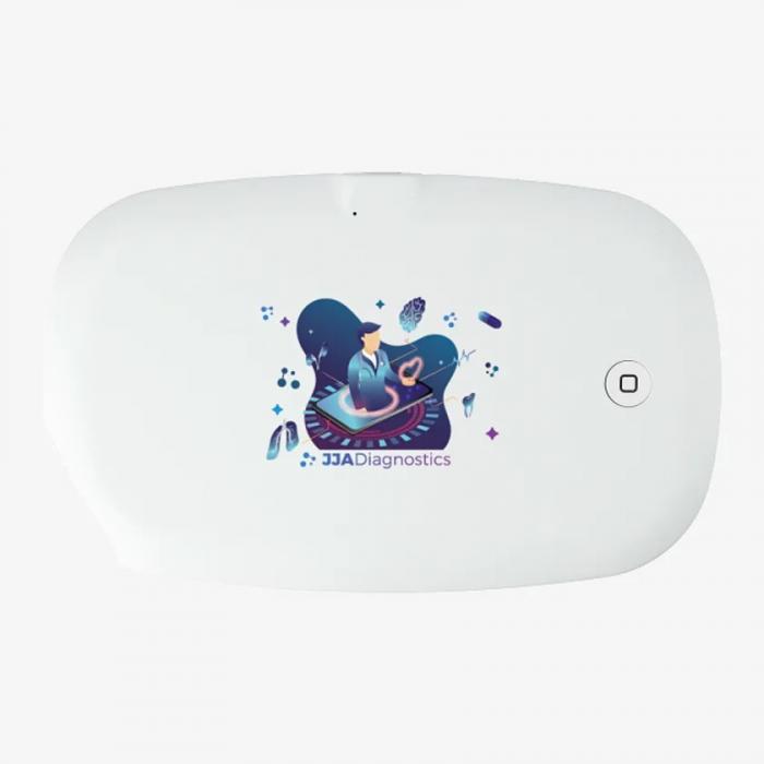 UV Phone Sanitizer with Wireless Charging Pad - White