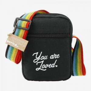 Rainbow RPET Crossbody Tote