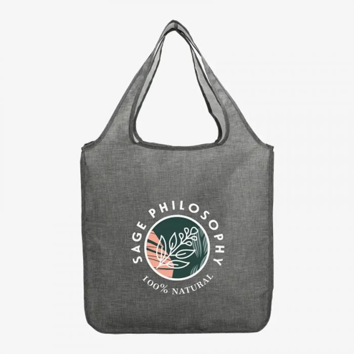 Ash Recycled PET Large Shopper Tote - Graphite