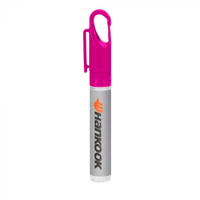 Custom 10 mL. SPF 50 Sunscreen CleanZ Pen - Pink