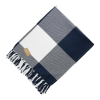 Field & Co. 100% Organic Cotton Check Throw Blank