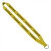 3/4" Polyester Lanyard with Sewn Silver Metal Split-Ring