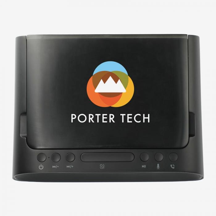 Desktop UV Sanitizer and Bluetooth Speaker - Black
