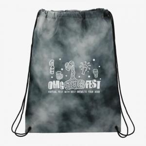 Tie Dyed Drawstring Bag