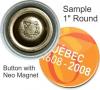 Round Buttons - 1.00 Inch