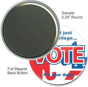 Round Magnet Button - 2.25 Inch