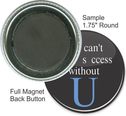 Round Magnet Button - 1.75 Inch