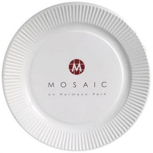 9 inch White Paper Plates