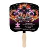 Bread Slice Hand Fan