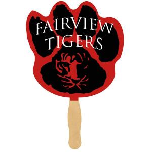 Paw Print Hand Fan