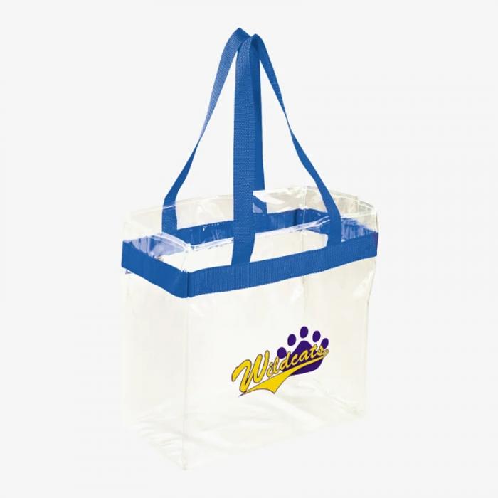 Game Day Clear Stadium Tote - Royal