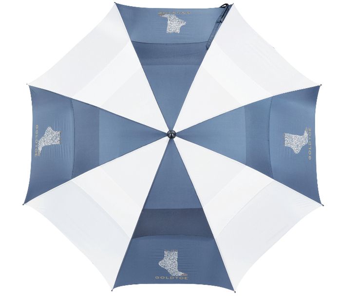 62" Golf Vented Umbrellas - Navy White