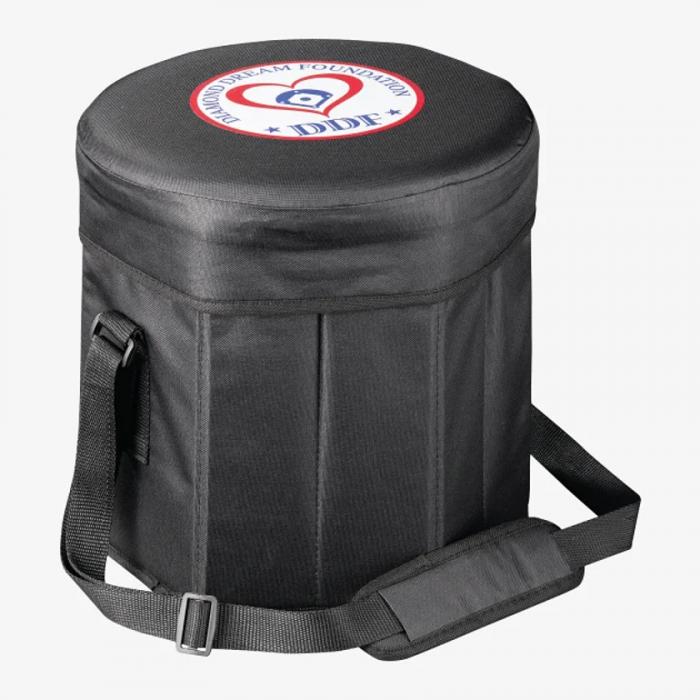 Game Day 24 Can Cooler Seat (200lb Capacity) - Black