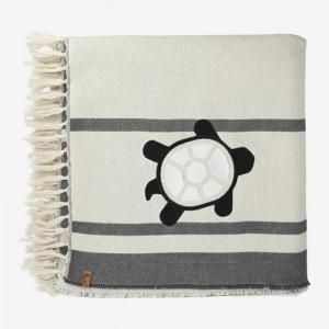 Organic Cotton Ocean Breeze Throw