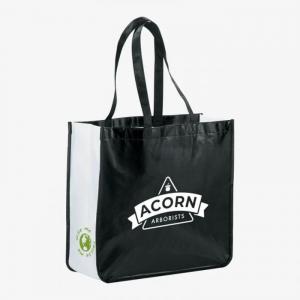 Large Laminated Non-Woven Shopper Tote