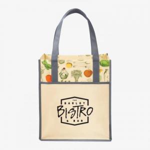 Big Grocery Vintage Matte Laminated Non-Woven Tote