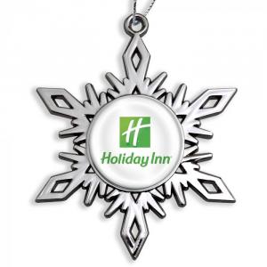 Nickel Snowflake Holiday Ornament