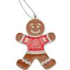 Gingerbread Man Holiday Ornament