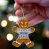 Gingerbread Man Holiday Ornament