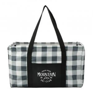 Buffalo Plaid Utility Tote