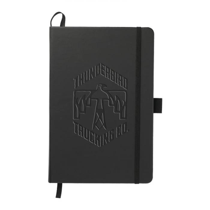 5.5” x 8.5” Mela Bound JournalBook - Black