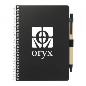 5inch x 7inch FSC Mix Spiral Notebook with Pen