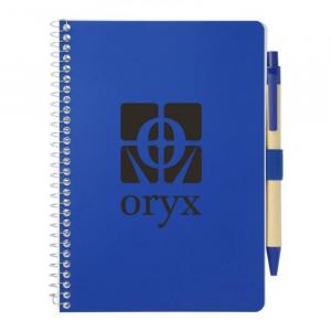 5inch x 7inch FSC Mix Spiral Notebook with Pen