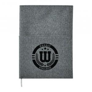 5"x 7" Canvas Pocket Refillable Notebook