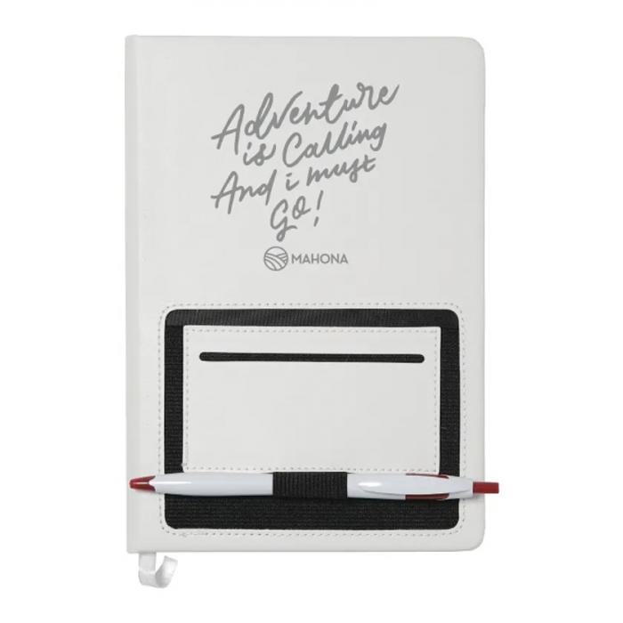 6" X 8" Moda Notebook - White