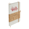 5.5" x 8.5" Recycled Cotton and Cork Bound Notebook