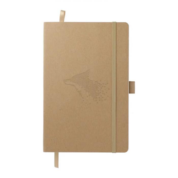 5.5" x 8.5" FSC Mix Stone Soft Bound JournalBook - Natural