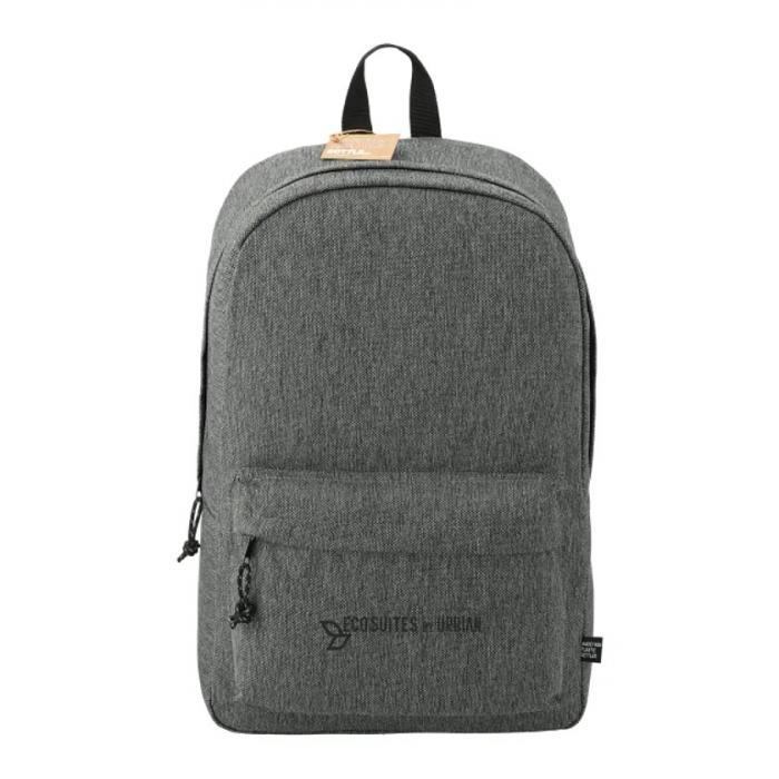 Vila Recycled 15 inch Computer Backpack - Graphite