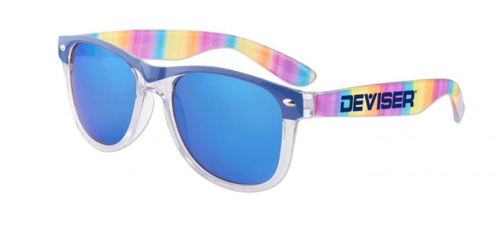 Rainbow Iconic Hipster Sunglasses - Multi-Color