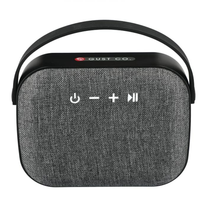 Woven Fabric Bluetooth Speaker - Black