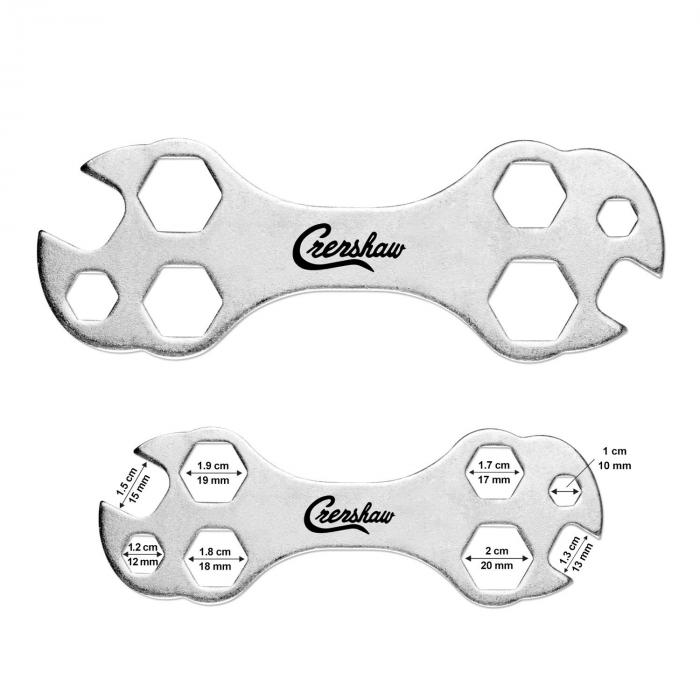 Multi Wrench Tool - Silver