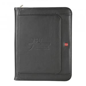 Executive Leather Zippered Padfolio