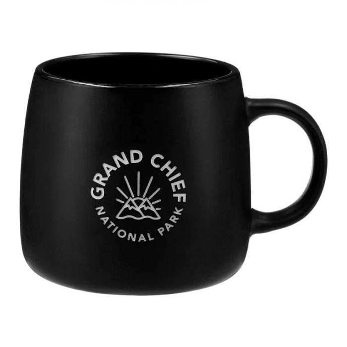 Vida Ceramic Mug 15oz - Black