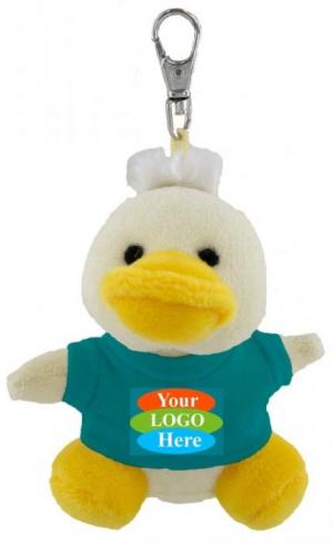 Plush Duck Keychain w/ T-Shirt