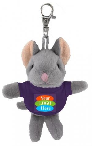 Plush Mouse Keychain