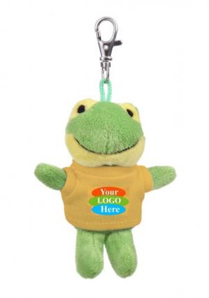 Plush Frog Keychain