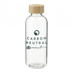 Sona 22oz RPET Reusable Bottle w/ FSC 100% Bamboo Lid