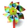 4" Rainbow Colored Pinwheels