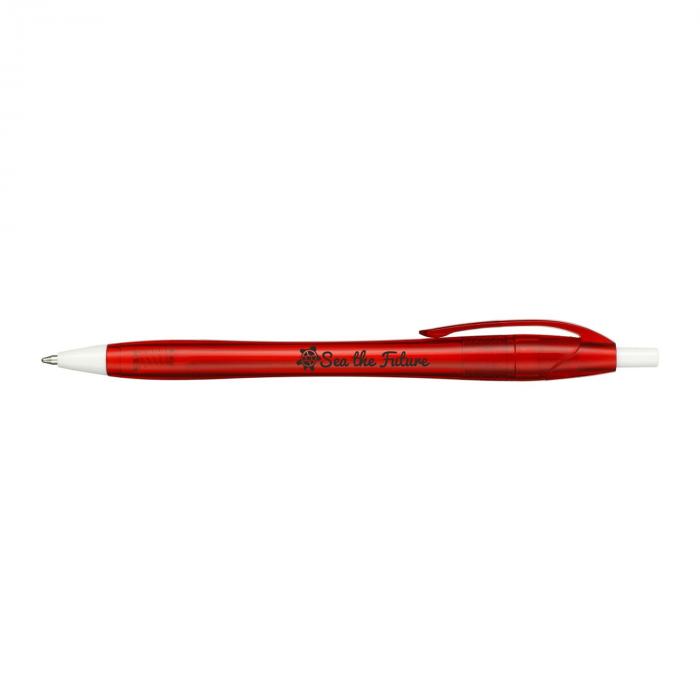 Recycled PET Cougar Ballpoint Pen - Red 