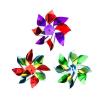 6" Assorted Color Pinwheels