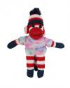 Plush Patriotic Sock Monkey in Tee10”