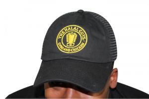 Black Mesh Cap - Front Embroidery