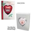 Personalized Heart Shatterproof Ornaments